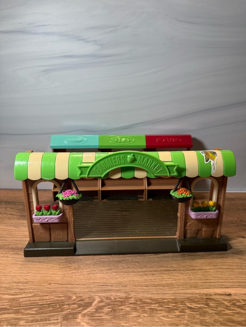 Li'l Woodzeez Hoppin' Farmers Market Playset Replacement Market Stand